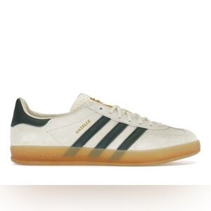 adidas Gazelle Indoor
Cream White Collegiate Green Gum